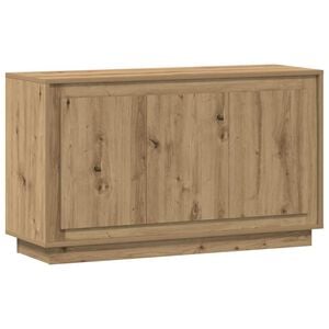 vidaXL Sk&auml;nk hantverksm&auml;ssig ek 102x35x55 cm konstruerat tr&auml;