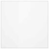 vidaXL Bordsskydd genomskinligt 80x80 cm 1,6 mm PVC