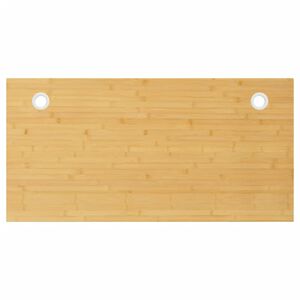vidaXL Bordsskiva 80x40x2,5 cm bambu