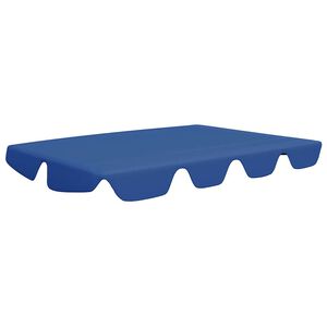 vidaXL Reservtak f&ouml;r hammock bl&aring; 188/168x145/110 cm