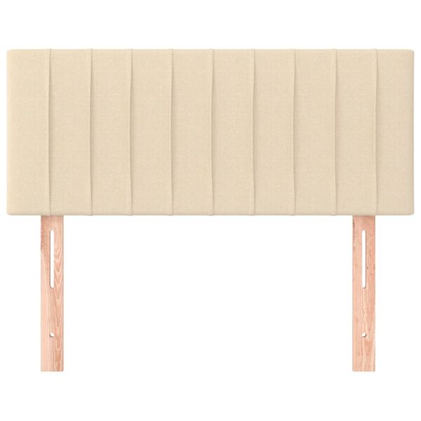 vidaXL S&auml;nggavel gr&auml;ddvit 100 x 5 x 78/88 cm tyg