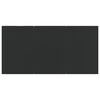 vidaXL Tr&auml;dg&aring;rdsbord svart 200x100x74 cm h&auml;rdat glas