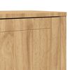 vidaXL Sideboard FLORO Vaxbrun 70 x 30 x 70,5 cm Massiv furu