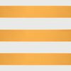 vidaXL Automatisk infällbar markis gul och vit 4,5x3 m