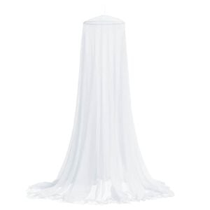 vidaXL Myggn&auml;t f&ouml;r s&auml;ng 220 mesh vit 56x56x220 cm
