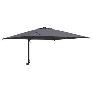 vidaXL Tr&auml;dg&aring;rdsparasol Antracit 248,5 x 247,5 x 160 cm
