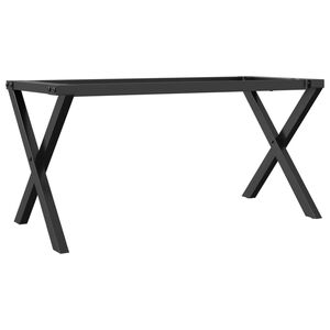 vidaXL Bordsben f&ouml;r soffbord X-ram 90x30x43 cm st&aring;l