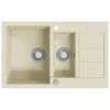 vidaXL Diskho granit dubbel beige