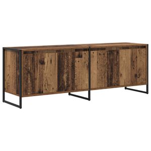 vidaXL TV-sk&aring;p Gammalt tr&auml; 140 x 36 x 49,5 cm Konstruerat tr&auml;