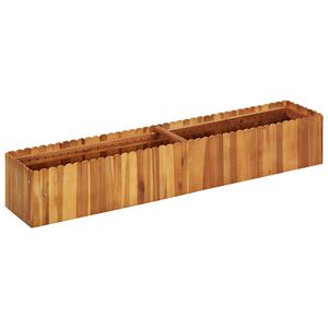 vidaXL Odlingsl&aring;da upph&ouml;jd 150x30x25 cm massivt akaciatr&auml;