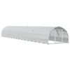 vidaXL H&ouml;nsg&aring;rd Silver 800 x 150 x 100 cm Galvaniserat st&aring;l