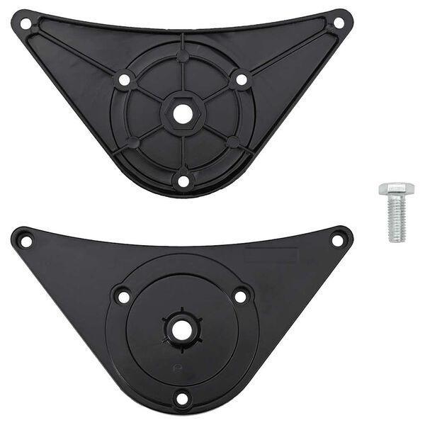 4 Höjdjusterbara bordsben i svart 710 mm