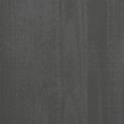 vidaXL Soffbord HAMAR mörkgrå 100x55x35 cm massiv furu