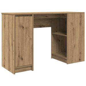 vidaXL Skrivbord hantverksm&auml;ssig ek 120x42x76 cm konstruerat tr&auml;