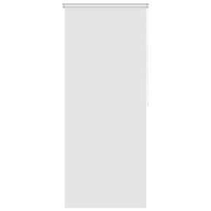 vidaXL Rullgardin f&ouml;r dusch 80x240 cm vit