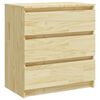 vidaXL S&auml;ngbord 60x36x64 cm massiv furu