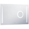 vidaXL Badrumsspegel LED med touch-sensor 100x60 cm
