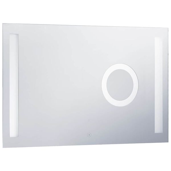 vidaXL Badrumsspegel LED med touch-sensor 100x60 cm