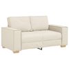 vidaXL 2-sits soffa linne 160x78x84 cm