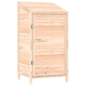 vidaXL Tr&auml;dg&aring;rdsbod 55x52x112 cm massivt grantr&auml;