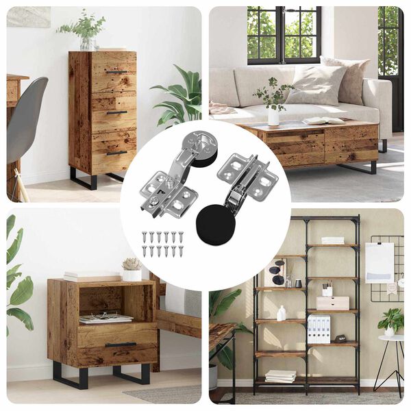 vidaXL G&aring;ngj&auml;rn 2 pcs Silver 0 J&auml;rn