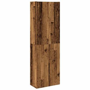 vidaXL H&ouml;gsk&aring;p gammalt tr&auml; 60x32x190 cm konstruerat tr&auml;