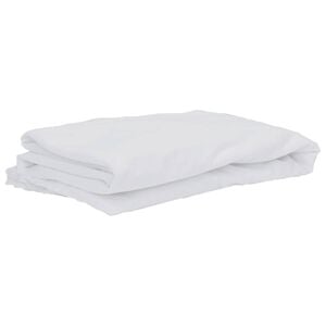 vidaXL Madrasskydd vit 140x190 cm vattent&auml;t