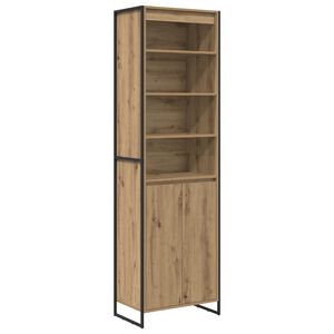 vidaXL H&ouml;ga Sk&aring;p Artisan Ek 60 x 36 x 200 cm Konstruerat tr&auml;