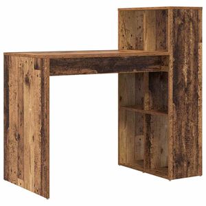 vidaXL Skrivbord Gammalt tr&auml; Konstruerat tr&auml; 108 x 55 x 103.5 cm
