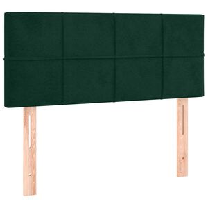 vidaXL S&auml;nggavel m&ouml;rkgr&ouml;n 80x5x78/88 cm sammet