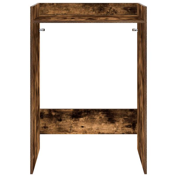 vidaXL Tv&auml;ttmaskinskabinet R&ouml;kt ek 67,5 x 62 x 97 cm Konstruerat tr&auml;