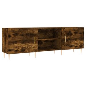 vidaXL Tv-b&auml;nk r&ouml;kf&auml;rgad ek 150x30x50 cm konstruerat tr&auml;