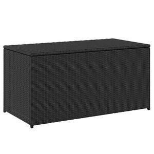vidaXL Dynbox konstrotting 100x50x50 cm svart