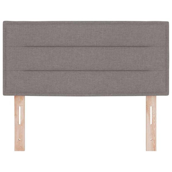 vidaXL Huvudgavel med huvudgavel Taupe 90 cm Konstl&auml;der