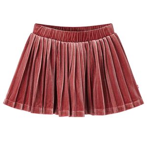 Plisserad kjol f&ouml;r barn mellan-rosa 104