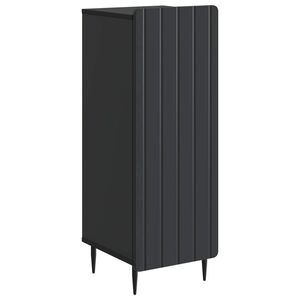 vidaXL Sideboard Svart 34,5 x 33 x 92 cm Konstruerat tr&auml;
