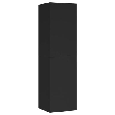 vidaXL TV-skåp svart 30,5x30x110 cm spånskiva