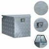 vidaXL Aluminiuml&aring;da 737/381x410x460 mm Silver