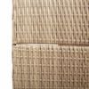 vidaXL Rumsavskiljare Beige 146 x 200 cm konstrotting