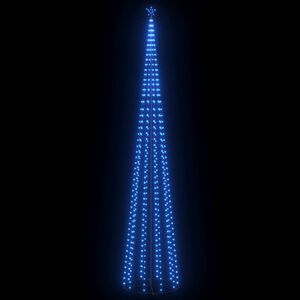 vidaXL Julgranskon 752 bl&aring; LEDs 160x500 cm