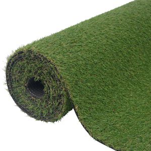 vidaXL Konstgr&auml;smatta 1x15 m/20 mm gr&ouml;n