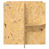 vidaXL Terrariebas Brun 50 x 50 x 50 cm OSB