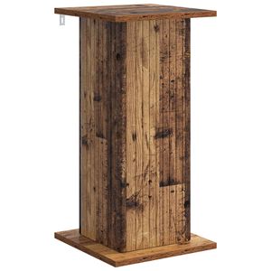 vidaXL V&auml;xtst&auml;ll Gammalt tr&auml; 30,5 x 30 x 60,5 cm Konstruerat tr&auml;