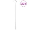 vidaXL T&auml;ltpinnar 25 st 30 cm &Oslash;4 mm galvaniserat st&aring;l
