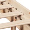 vidaXL S&auml;ngram utan madrass 140x190 cm massiv furu