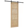 vidaXL Skjutd&ouml;rr ORKDAL 73,5 x 211 cm Konstruerat tr&auml;