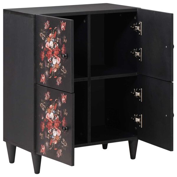 vidaXL F&ouml;rvaringssk&aring;p med lagring Flerf&auml;rgsdesign 60 x 33,5 x 75 cm