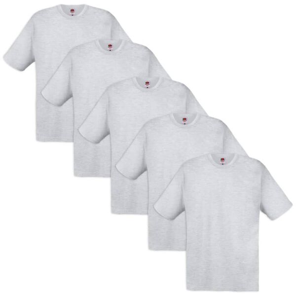 Fruit of the Loom Original T-shirt 100% bomull grå stl. XXL