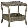 vidaXL Tr&auml;dg&aring;rdsbord brun 45x45x46,5 cm konstrotting