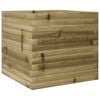 vidaXL Odlingsl&aring;da 50x50x45,5 cm impregnerat furu